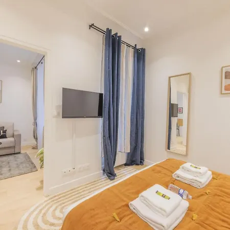 Apartament Peaceful - 1br-4p - Batignolles
