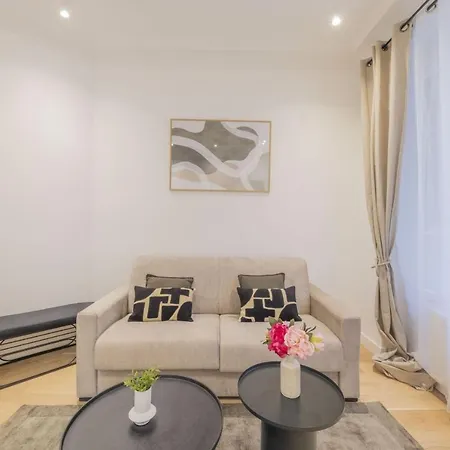 Peaceful - 1br-4p - Batignolles Apartment *